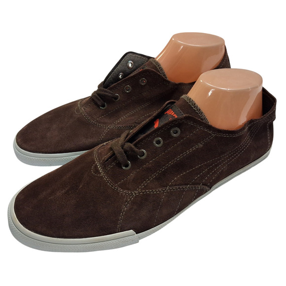 Puma Tekkies Hunger Brown Suede Casual Sneakers Mens Size 12 Shoes Vintage New main image 12